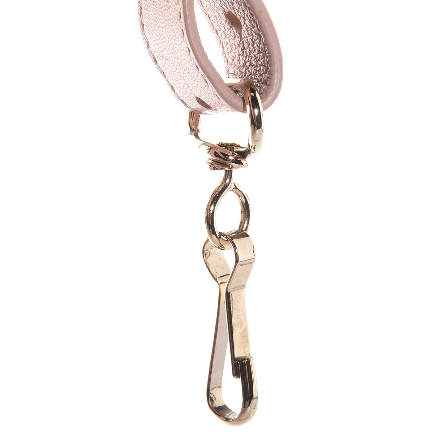 Chevre Gold Metallic Edge Hardware Mini City Rose Aubepine Bois de Rose
