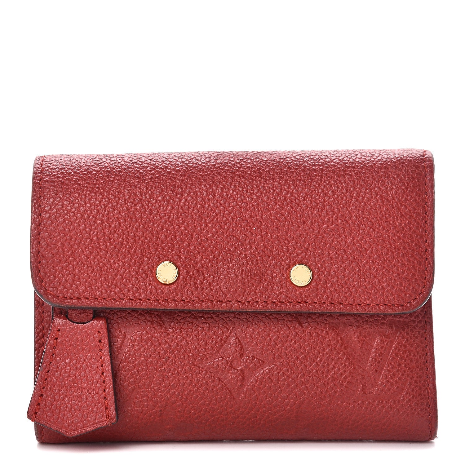 Louis Vuitton Empreinte Pont-Neuf Compact Wallet Cherry 1 of 13