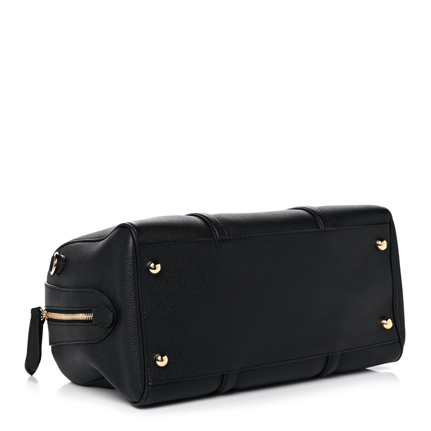 Burberry Derby Calfskin Medium Alchester Bowling Bag Black 3 of 10