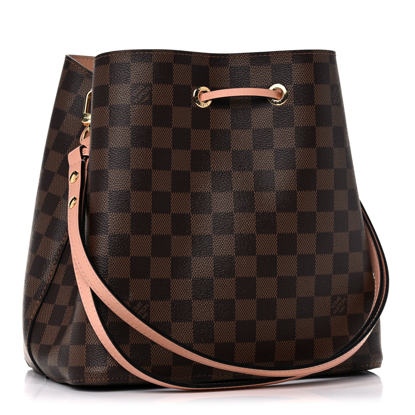 Damier Ebene Neonoe MM Venus Pink