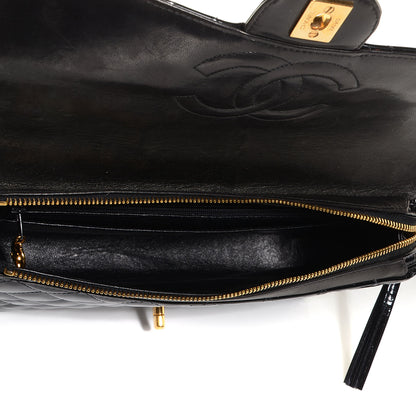Chanel Patent Leather Flap Backpack Black 5 of 10