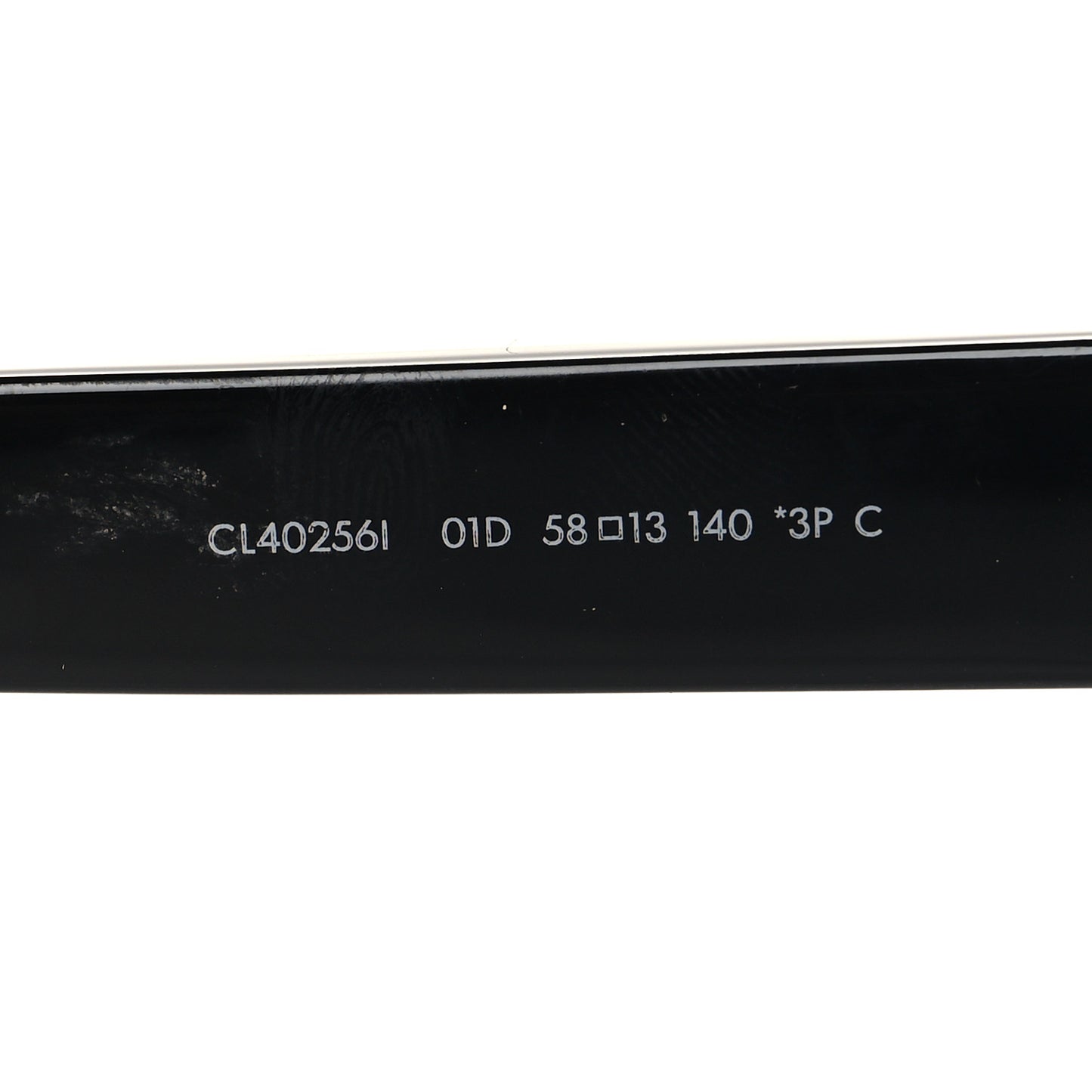 Acetate Square Sunglasses CL40256I Black