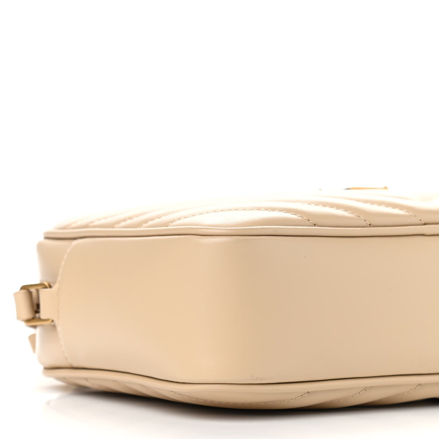Saint Laurent Calfskin Matelasse Monogram Lou Camera Bag Dark Latte 11 of 12
