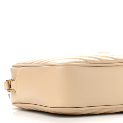 Saint Laurent Calfskin Matelasse Monogram Lou Camera Bag Dark Latte 11 of 12