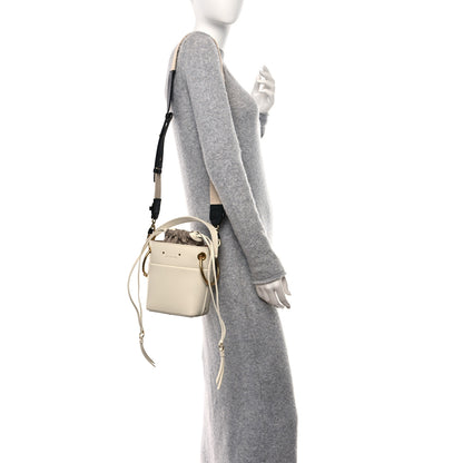 Chloe Smooth Calfskin Mini Roy Bucket Bag Natural White 2 of 10