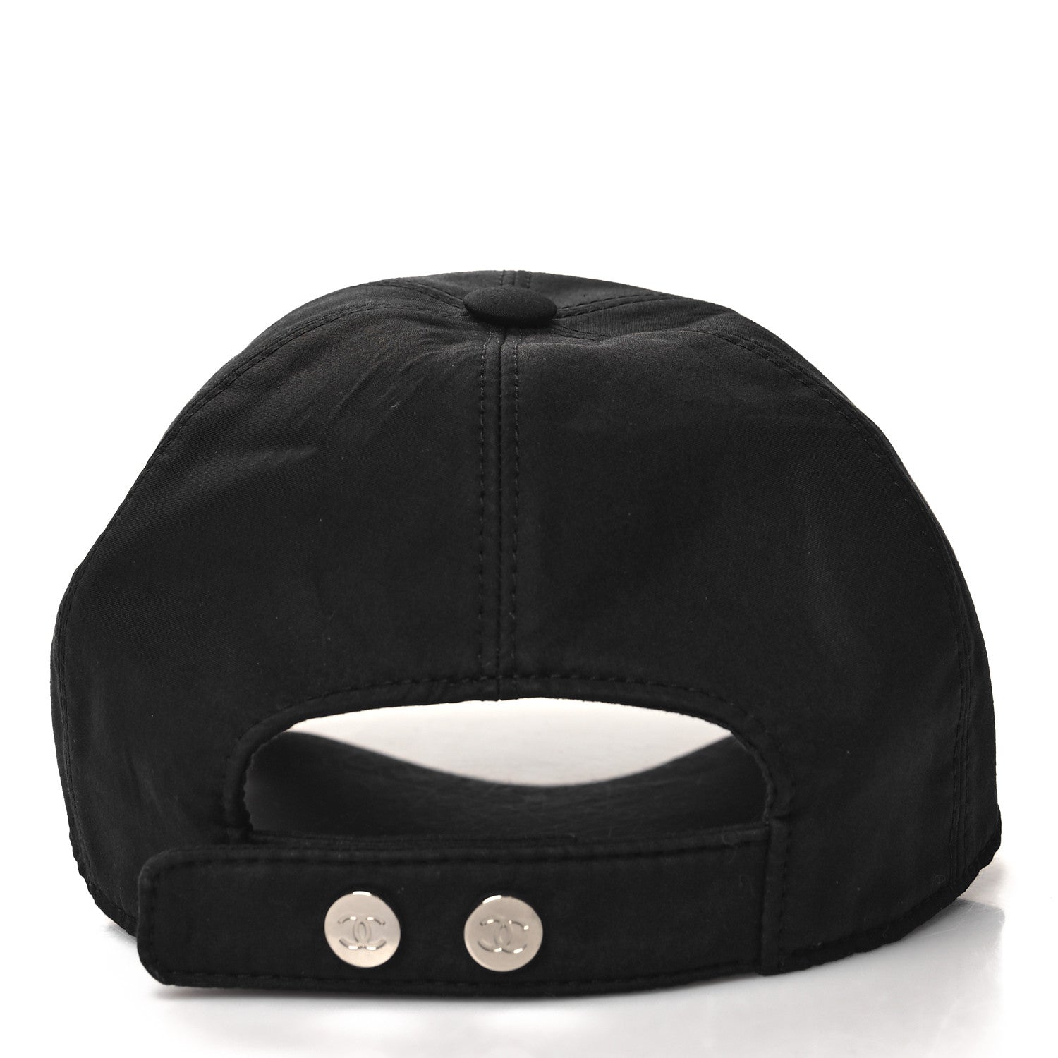 Chanel Cotton CC Cap Hat Black 5 of 9