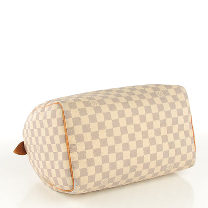 Louis Vuitton Damier Azur Speedy 30 4 of 9