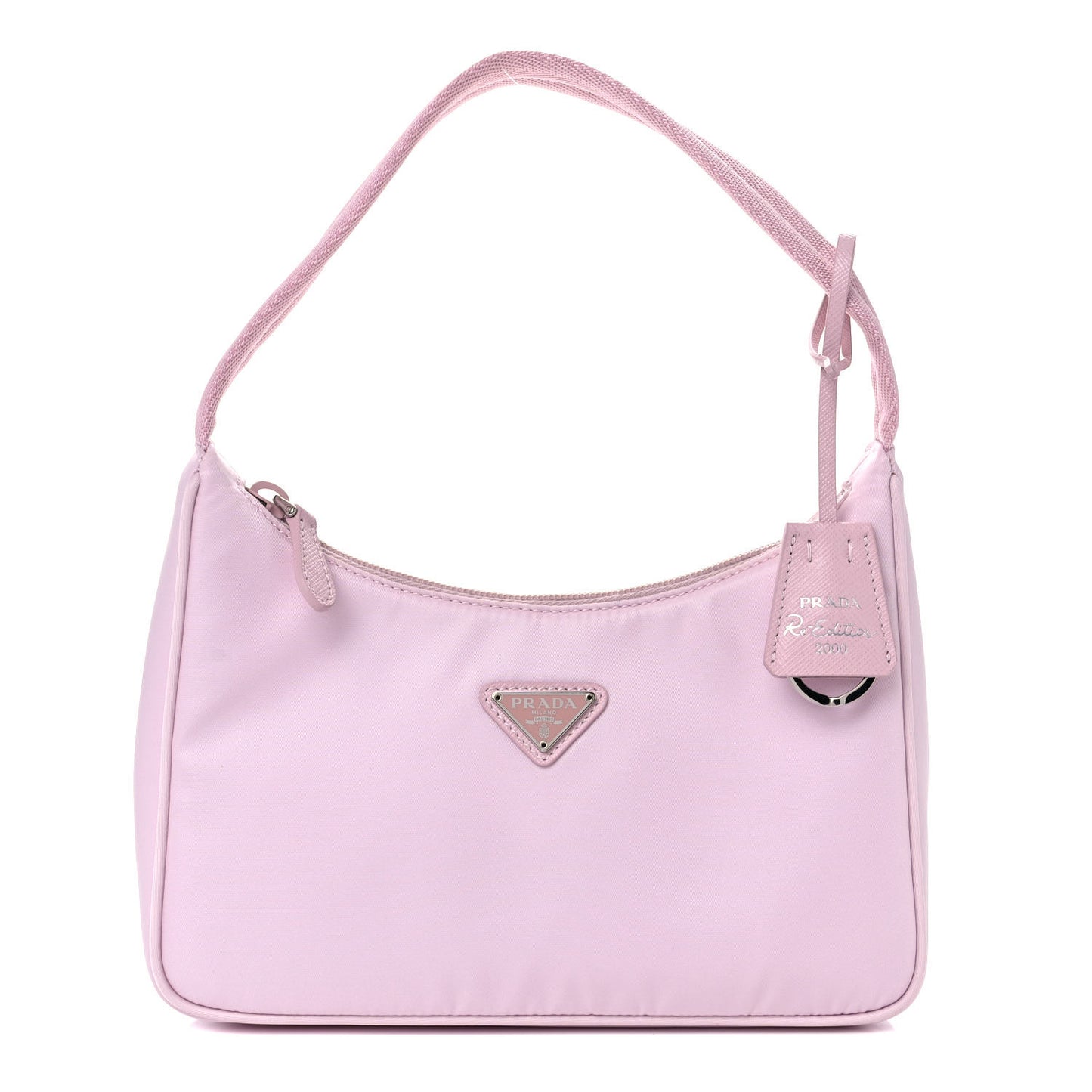Tessuto Nylon Mini Re-Edition 2000 Bag Alabastro