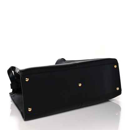 Fendi Vitello Seta Century Large Peekaboo X-Lite Black Fragola 4 of 10