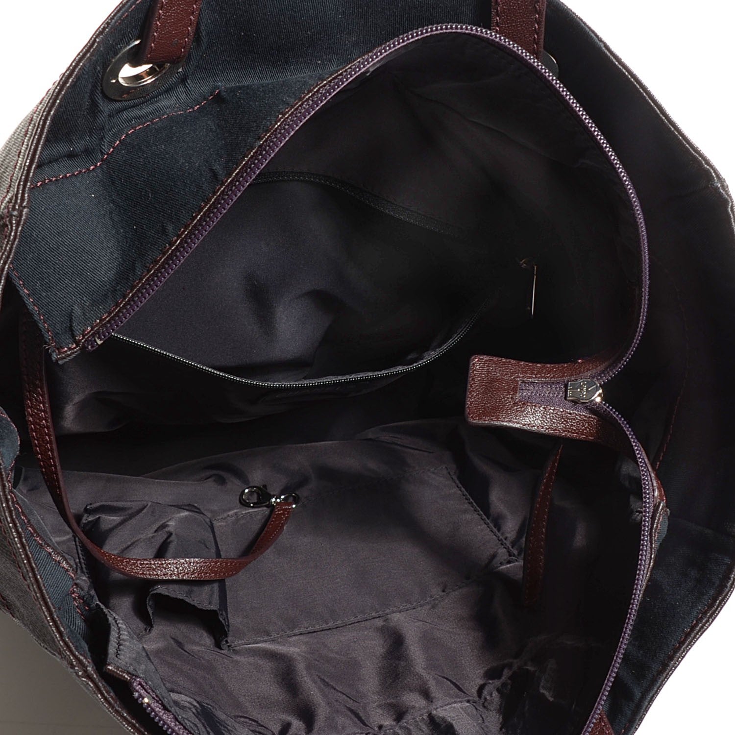 Chanel Coated Canvas Large Paris Biarritz Tote Dark Brown 8 of 19