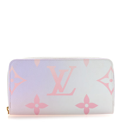 Louis Vuitton Monogram Giant Spring In The City Zippy Wallet Sunrise Pastel 1 of 9