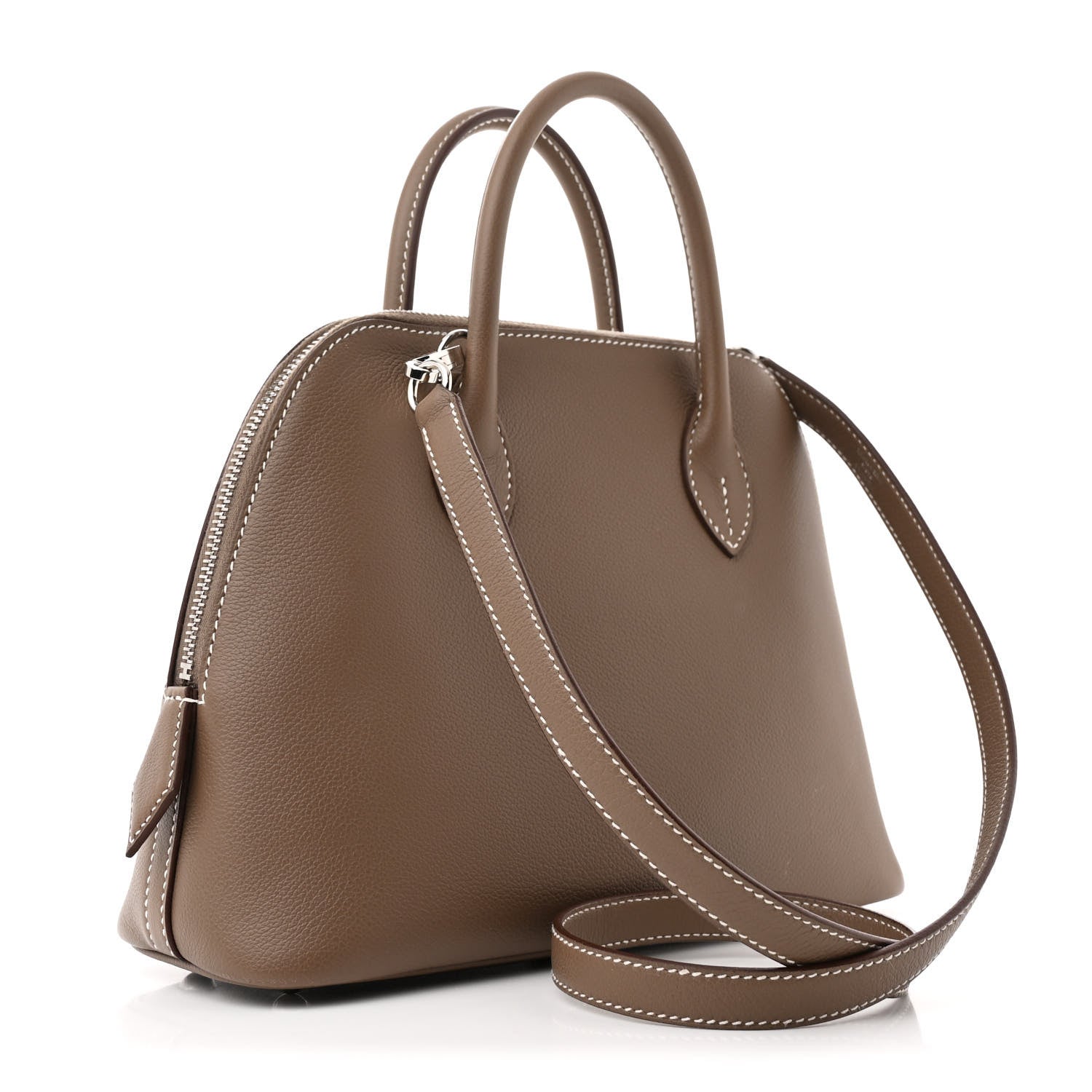Hermes Evercolor Verso 1923 Bolide 25 Etoupe Gris Perle 3 of 11