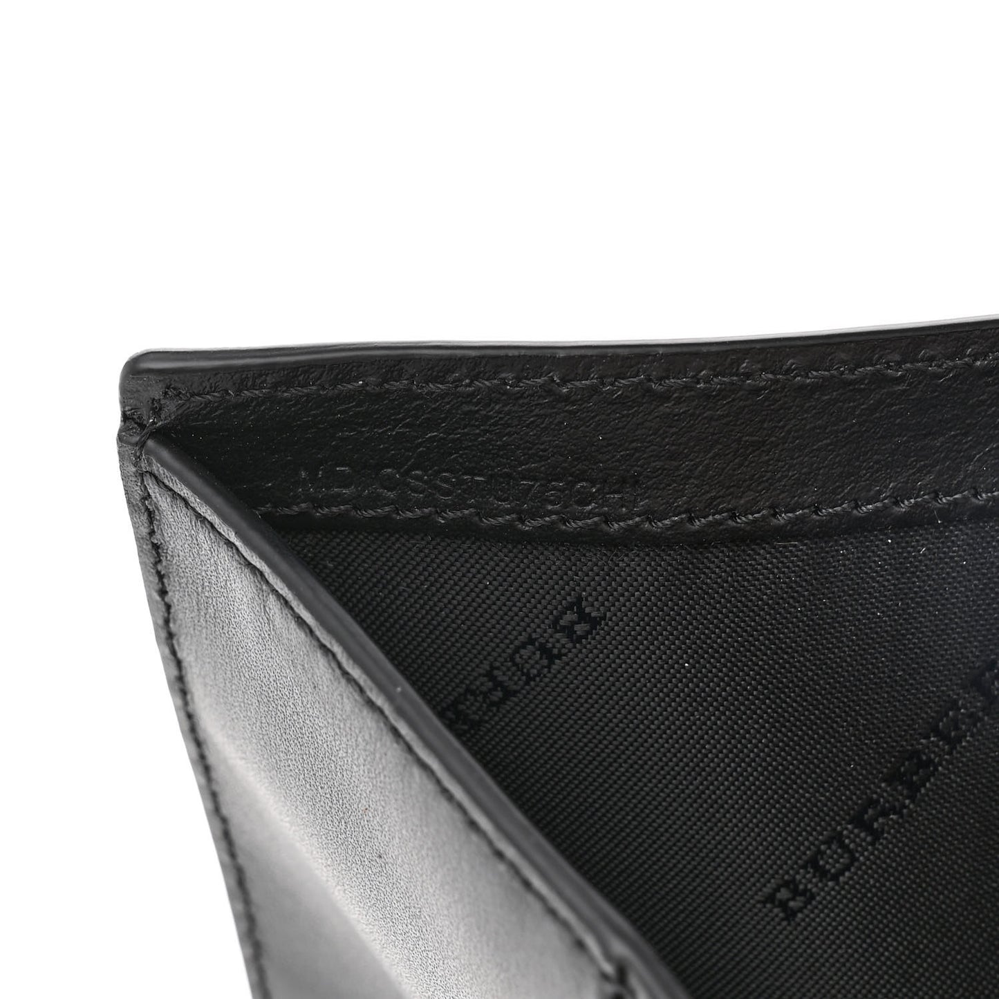 Mini Vintage Check Luna French Wallet Black