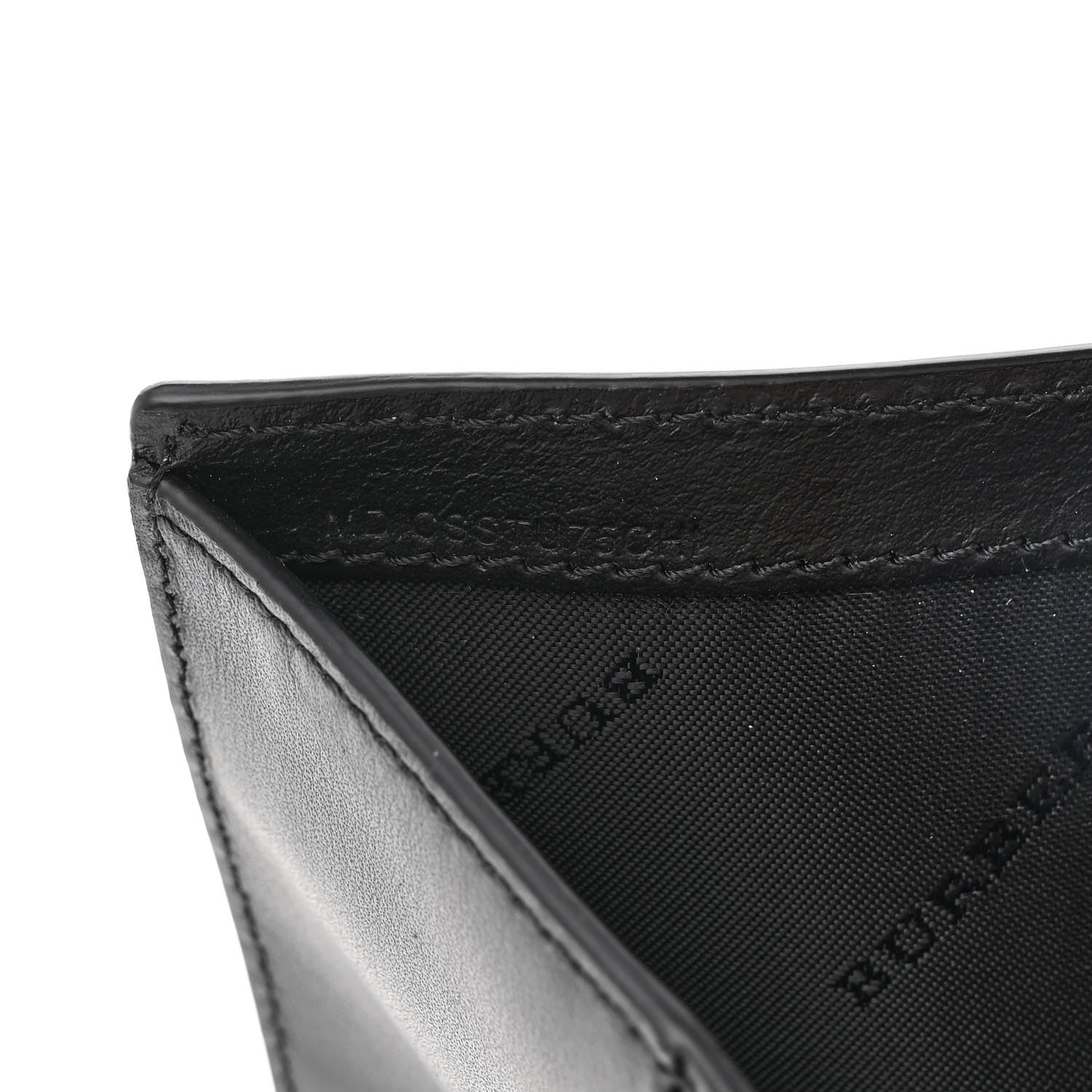 Burberry Mini Vintage Check Luna French Wallet Black 8 of 11
