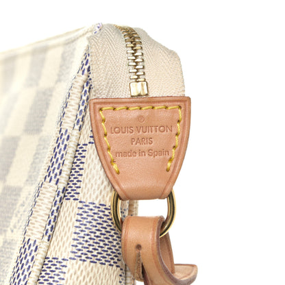 Louis Vuitton Damier Azur Pochette Accessories NM 6 of 12