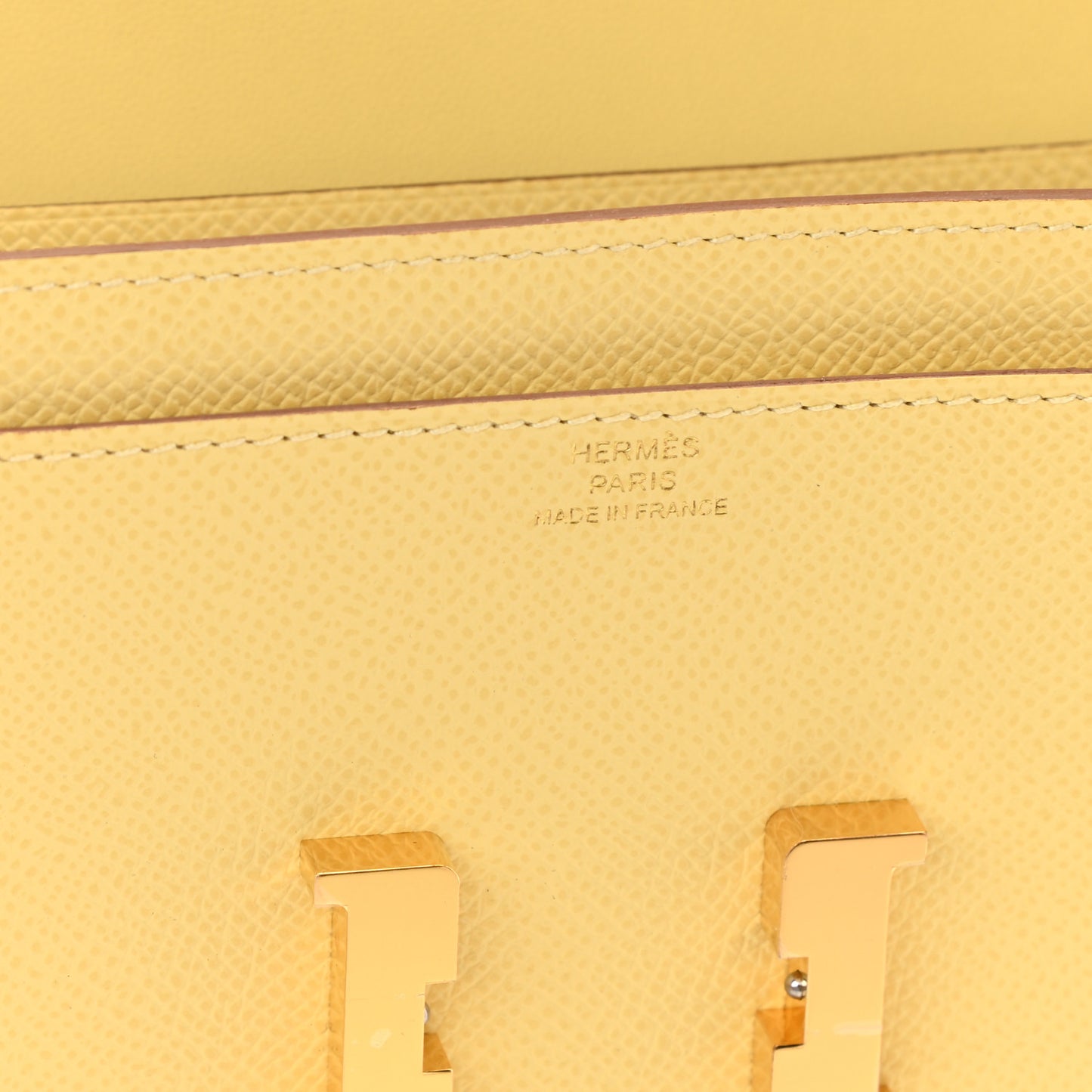 Epsom Constance Long Wallet To Go Wallet Jaune Poussin