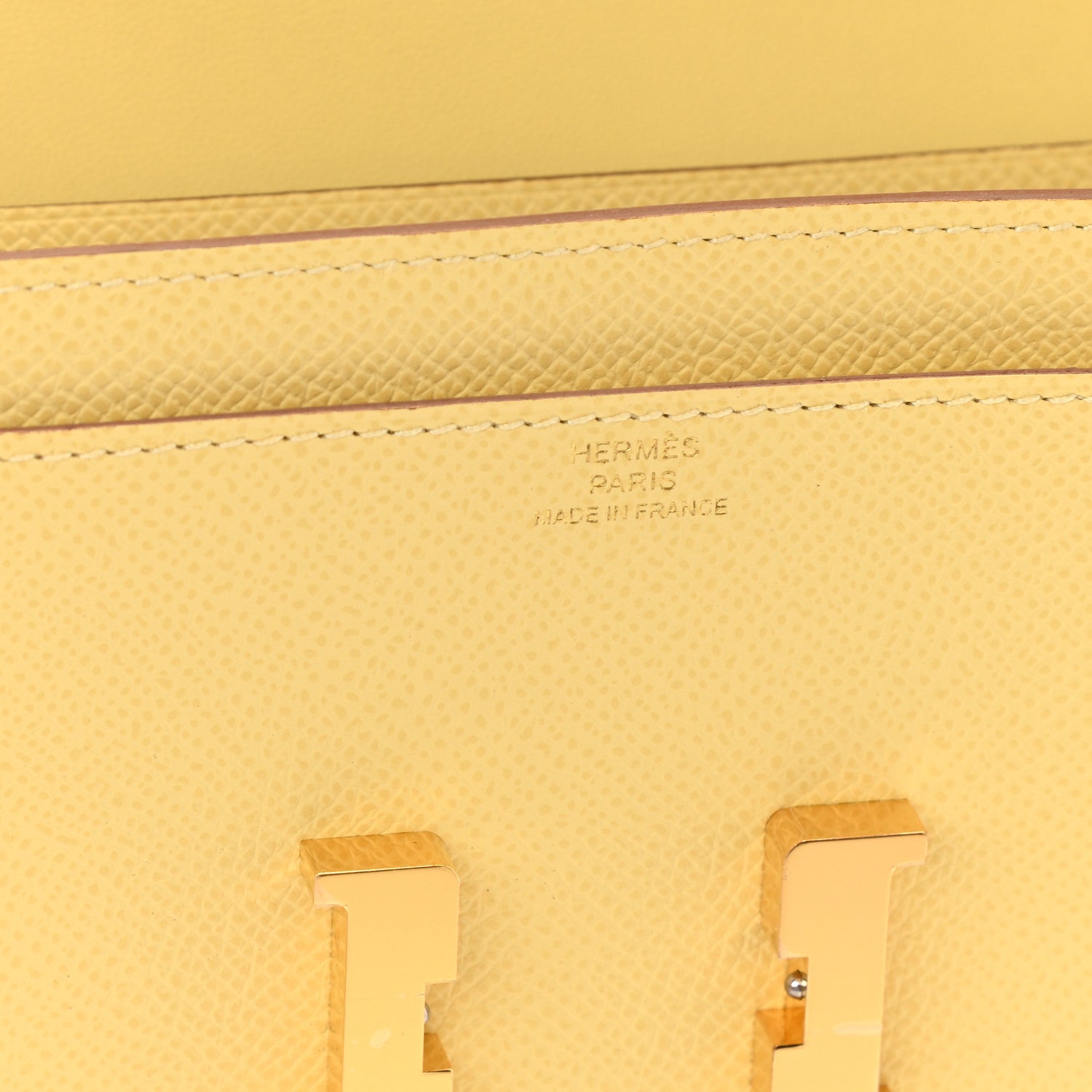 Hermes Epsom Constance Long Wallet To Go Wallet Jaune Poussin 6 of 11