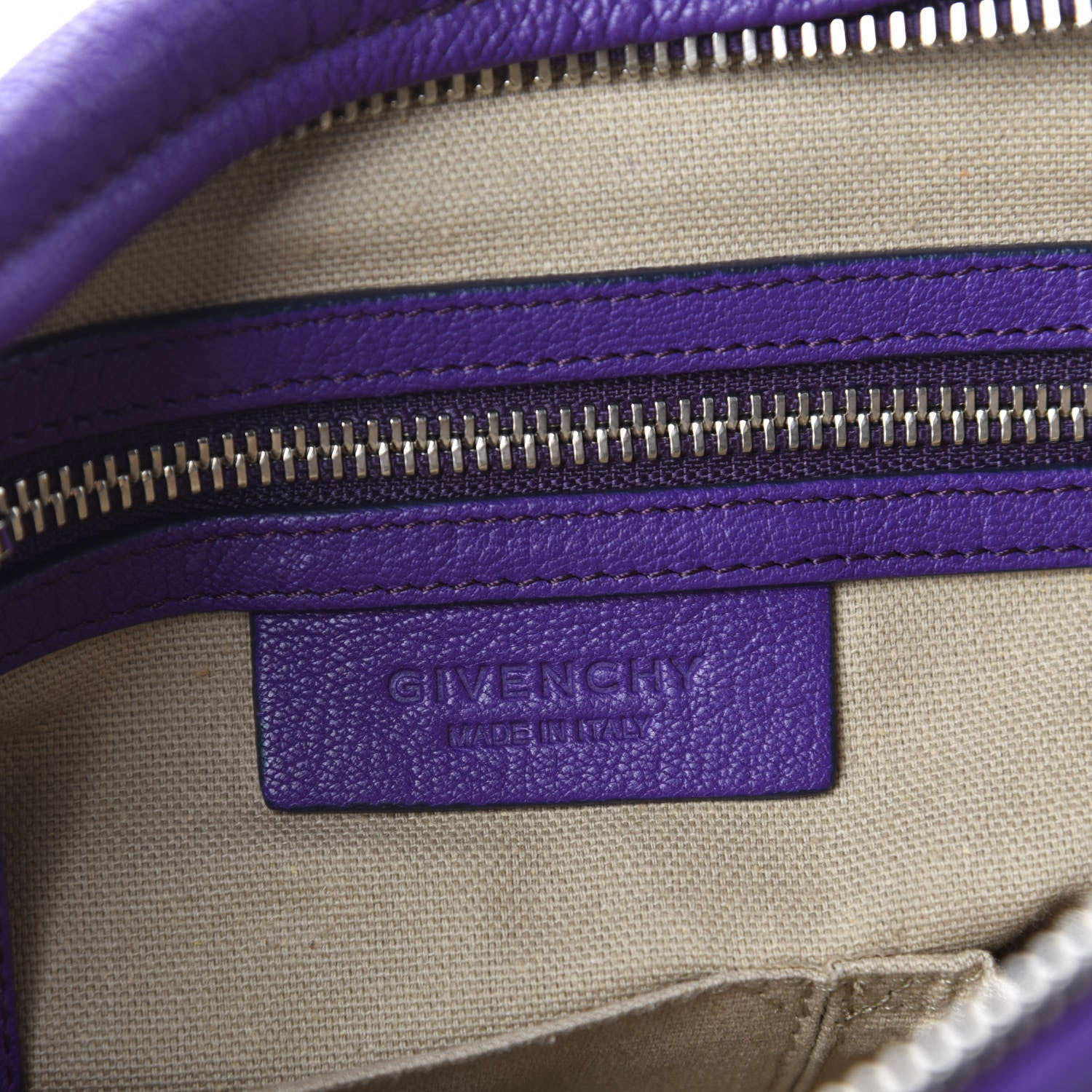 Givenchy Sugar Goatskin Medium Pandora Purple 8 of 10
