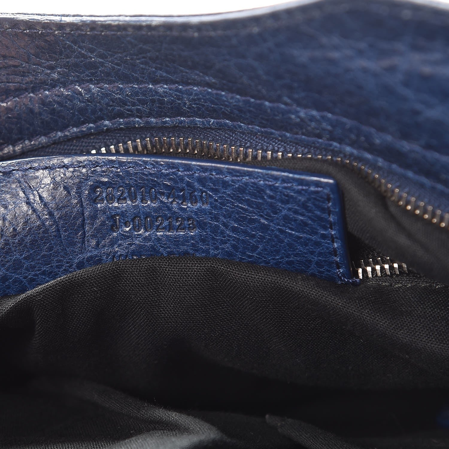 Balenciaga Agneau Giant 12 Silver Hardware Velo Bleu Mineral 8 of 10