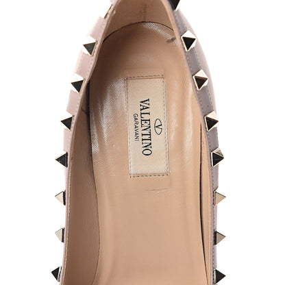 Valentino Garavani Nappa Rockstud 100mm Pumps 38.5 Soft Noisette Poudre 9 of 19