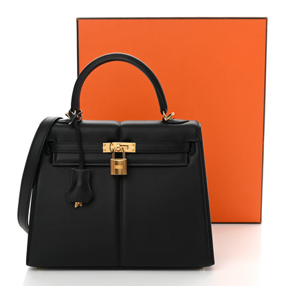 Hermes Swift Kelly Padded Sellier 25 Black 15 of 15