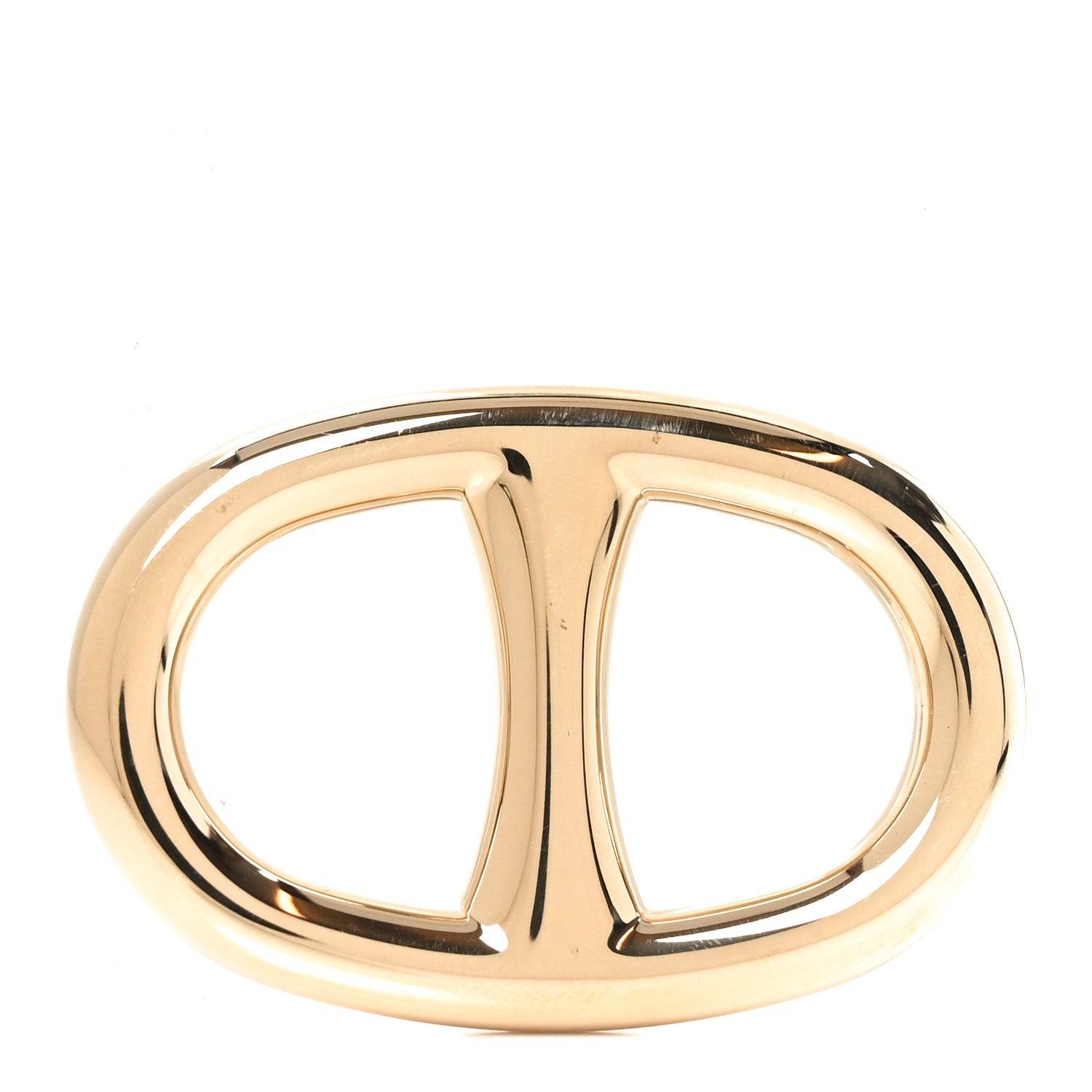 Hermes Permabrass Chaine D'ancre Scarf Ring 1 of 4