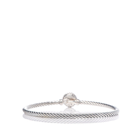 David Yurman Sterling Silver Citrine 3mm Chatelaine Bracelet 3 of 4