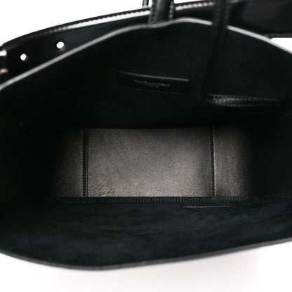Saint Laurent Patent Small Le 5 A 7 Supple Hobo Black 6 of 10