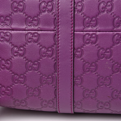 Gucci Guccissima Medium Joy Boston Purple 9 of 15