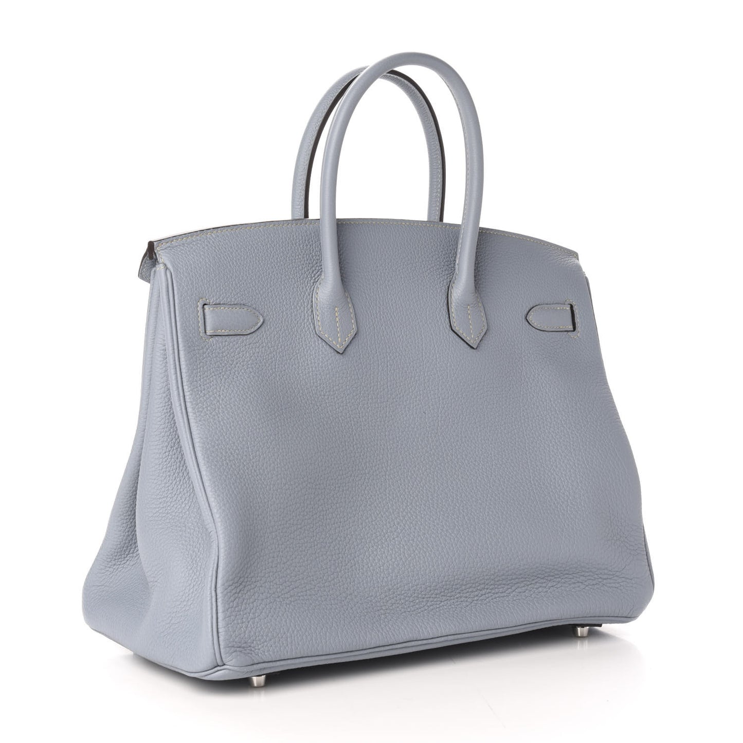 Togo Birkin 35 Bleu Lin