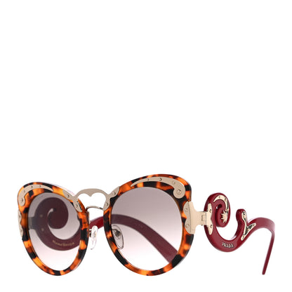 Prada Baroque Sunglasses SPR 07T Red Tortoise 1 of 7