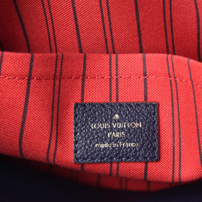 Louis Vuitton Empreinte Montaigne MM Marine Rouge 6 of 8