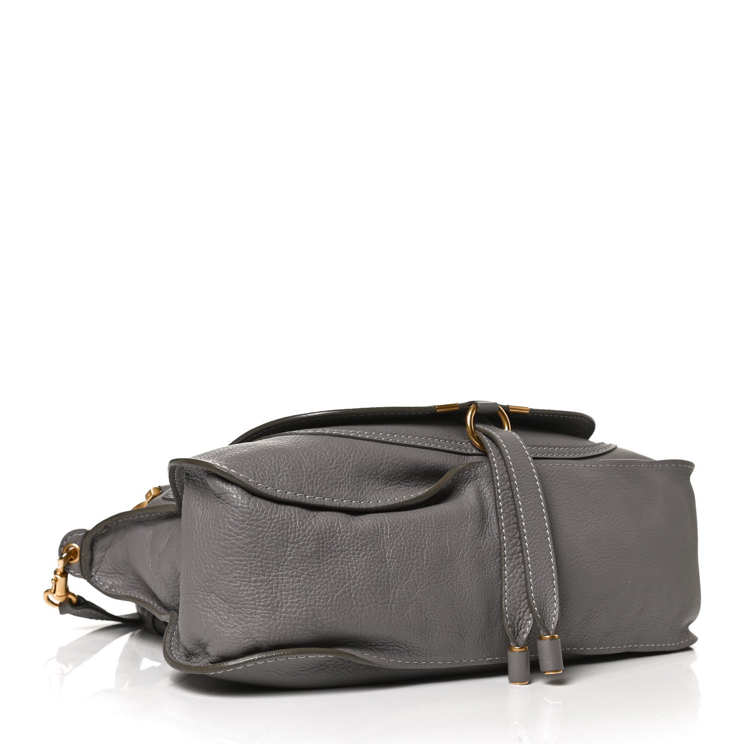 Chloe Calfskin Medium Marcie Satchel Cashmere Grey 4 of 12