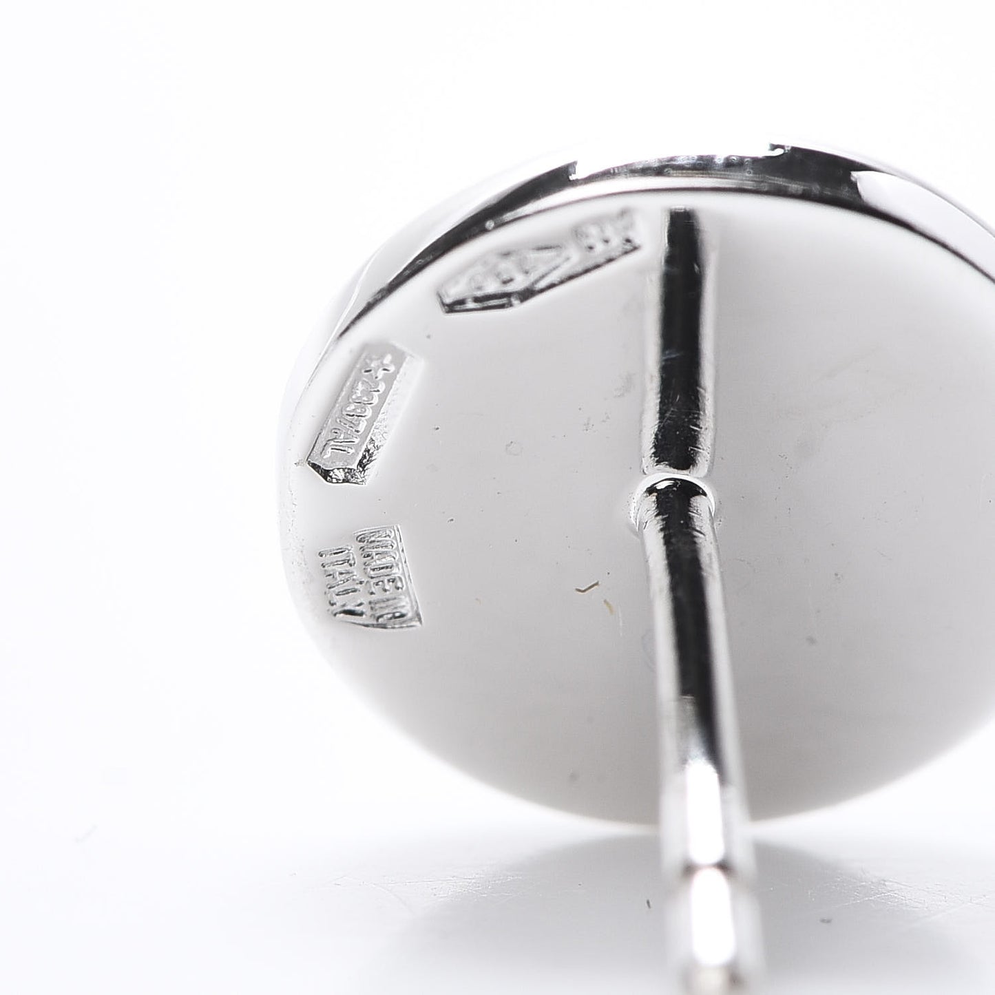 18K White Gold Black Onyx BVLGARI BVLGARI Stud Earrings