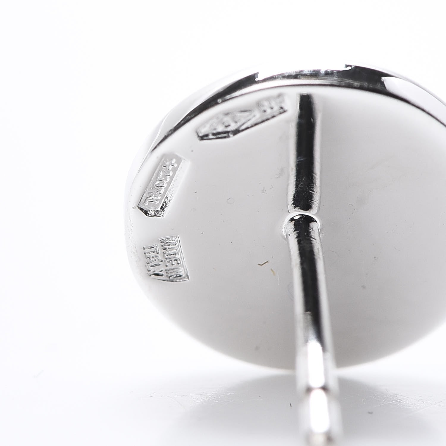 Bulgari 18K White Gold Black Onyx BVLGARI BVLGARI Stud Earrings 7 of 10