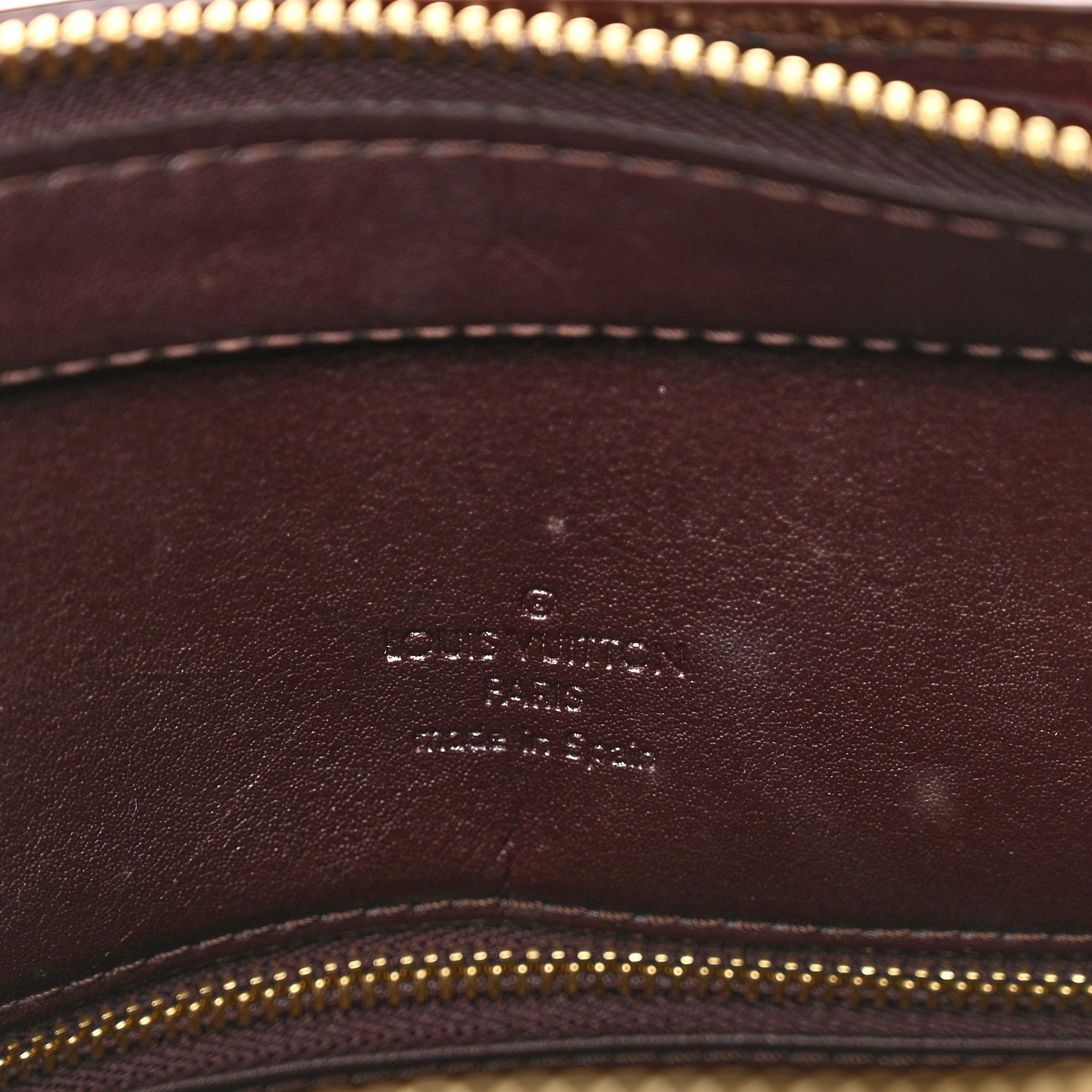 Louis Vuitton Vernis Houston Amarante 7 of 9