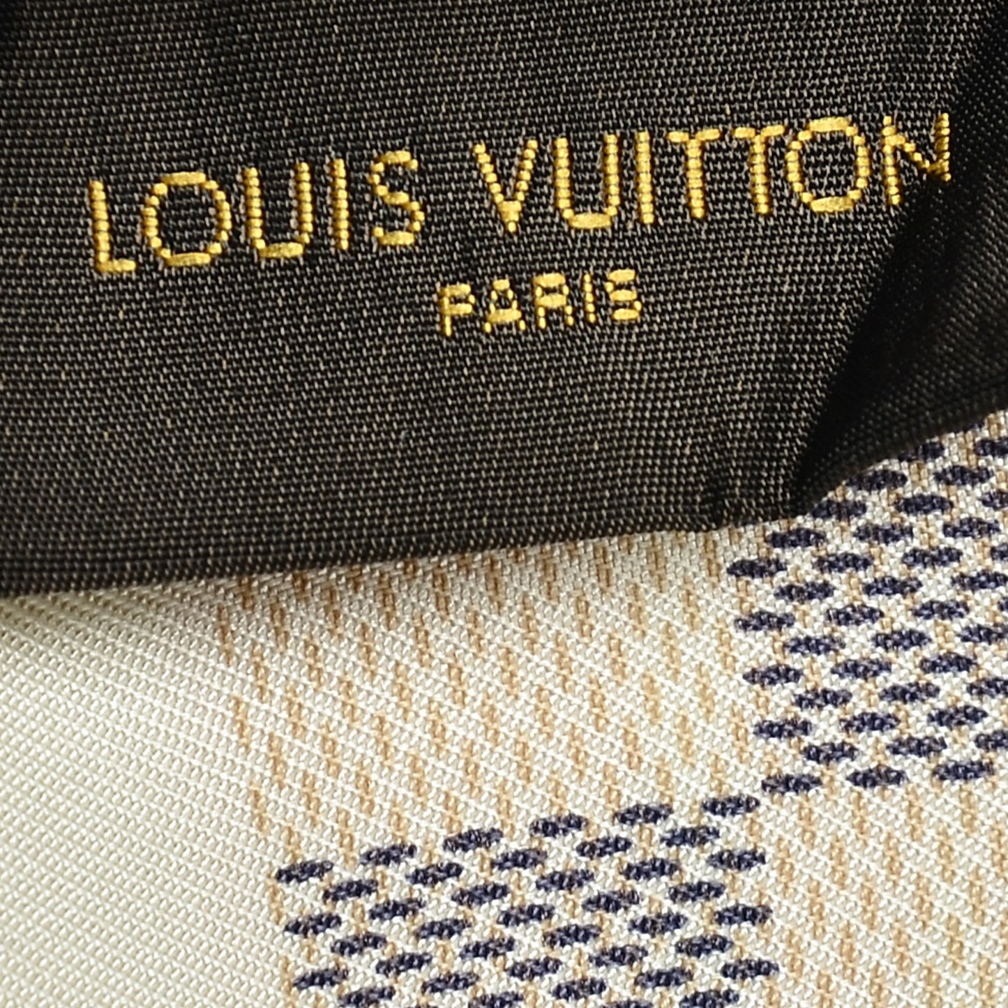 Silk Damier Azur Tahitienne Bandeau Rose Ballerine
