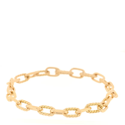 David Yurman 18K Yellow Gold 6mm Madison Classic Chain Bracelet 1 of 3
