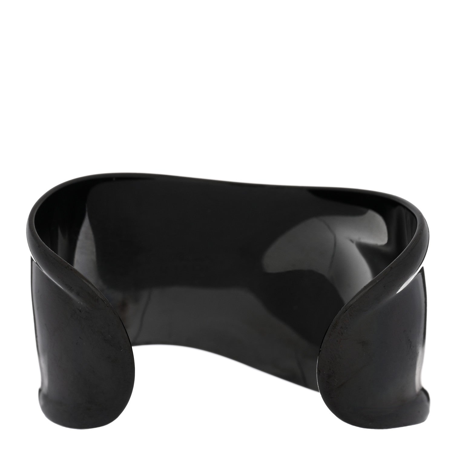 Tiffany Copper Small Elsa Peretti Right Wrist Bone Cuff Bracelet Black 2 of 3