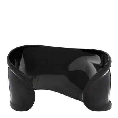 Tiffany Copper Small Elsa Peretti Right Wrist Bone Cuff Bracelet Black 2 of 3