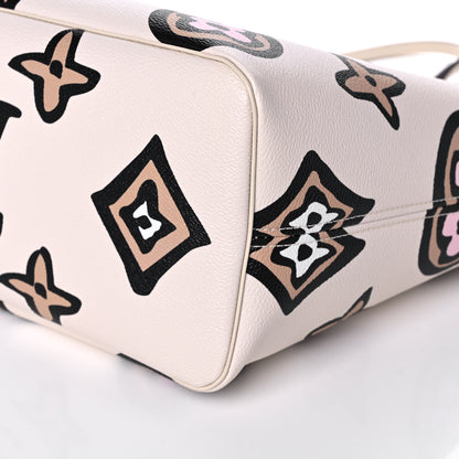 Louis Vuitton Monogram Giant Wild At Heart Neverfull MM Creme 11 of 11