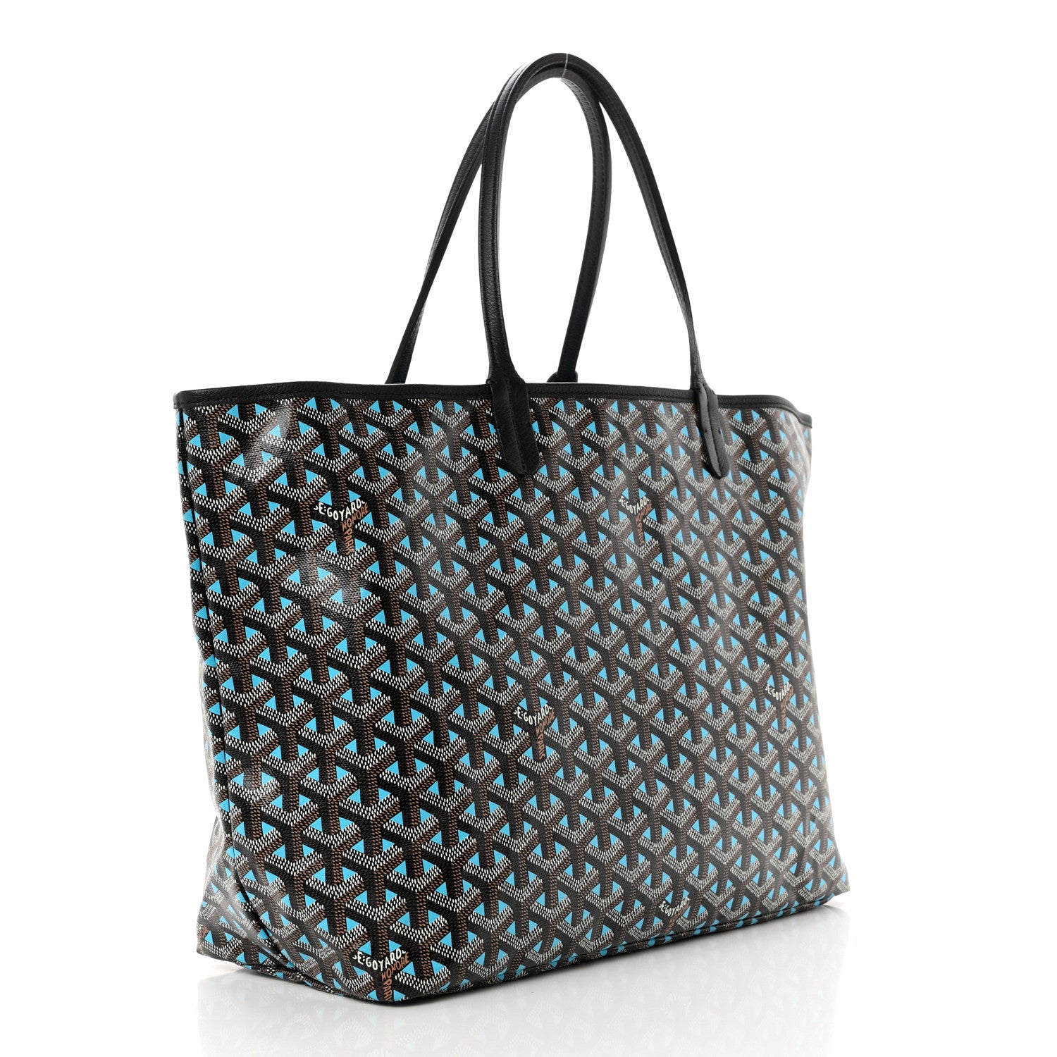 Goyard Goyardine Saint Louis Claire Voie PM Black Blue 2 of 7