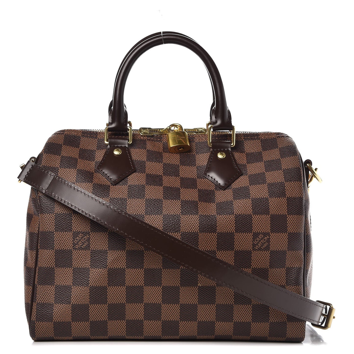 Damier Ebene Speedy Bandouliere 25