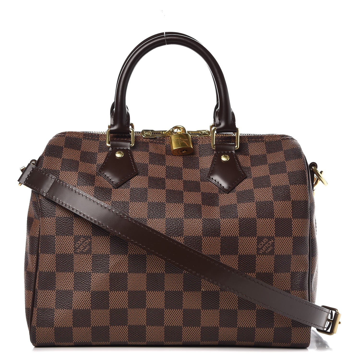 Louis Vuitton Damier Ebene Speedy Bandouliere 25 1 of 9