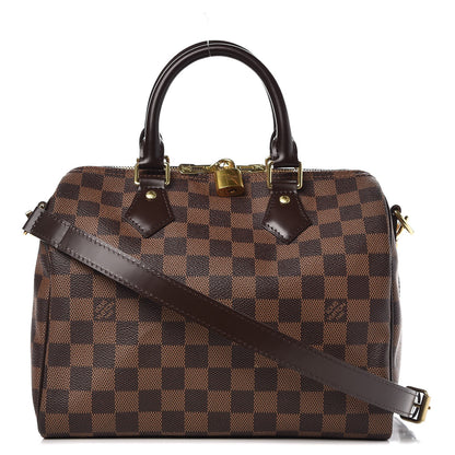 Louis Vuitton Damier Ebene Speedy Bandouliere 25 1 of 9