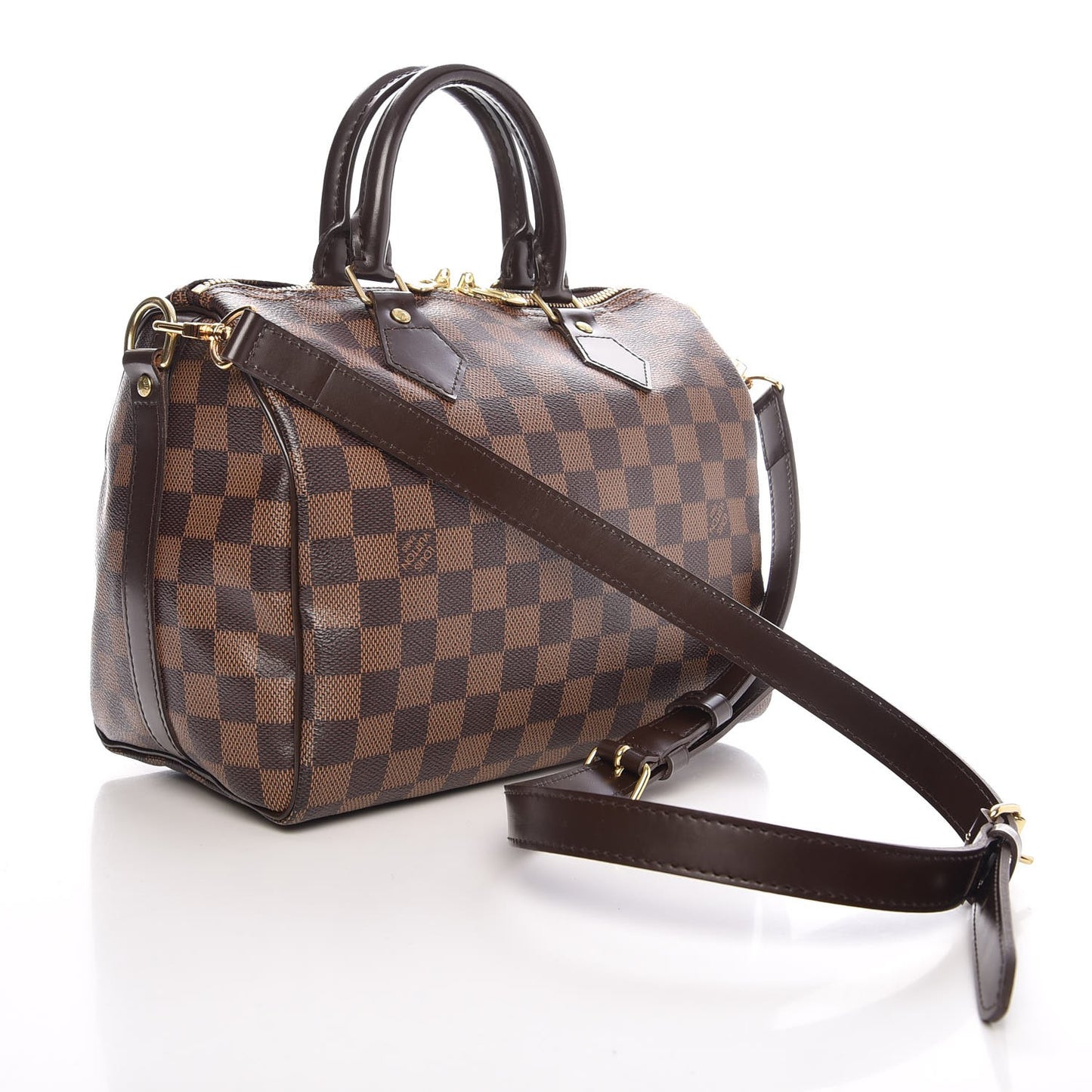 Damier Ebene Speedy Bandouliere 25