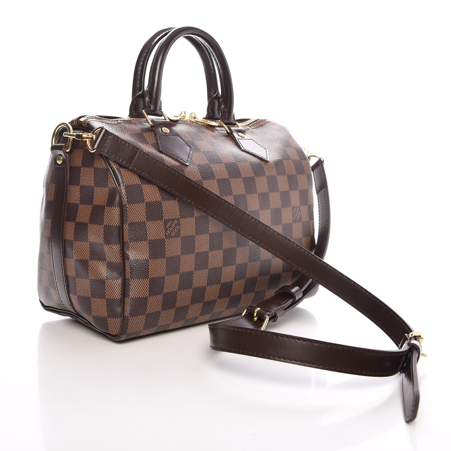 Louis Vuitton Damier Ebene Speedy Bandouliere 25 3 of 7
