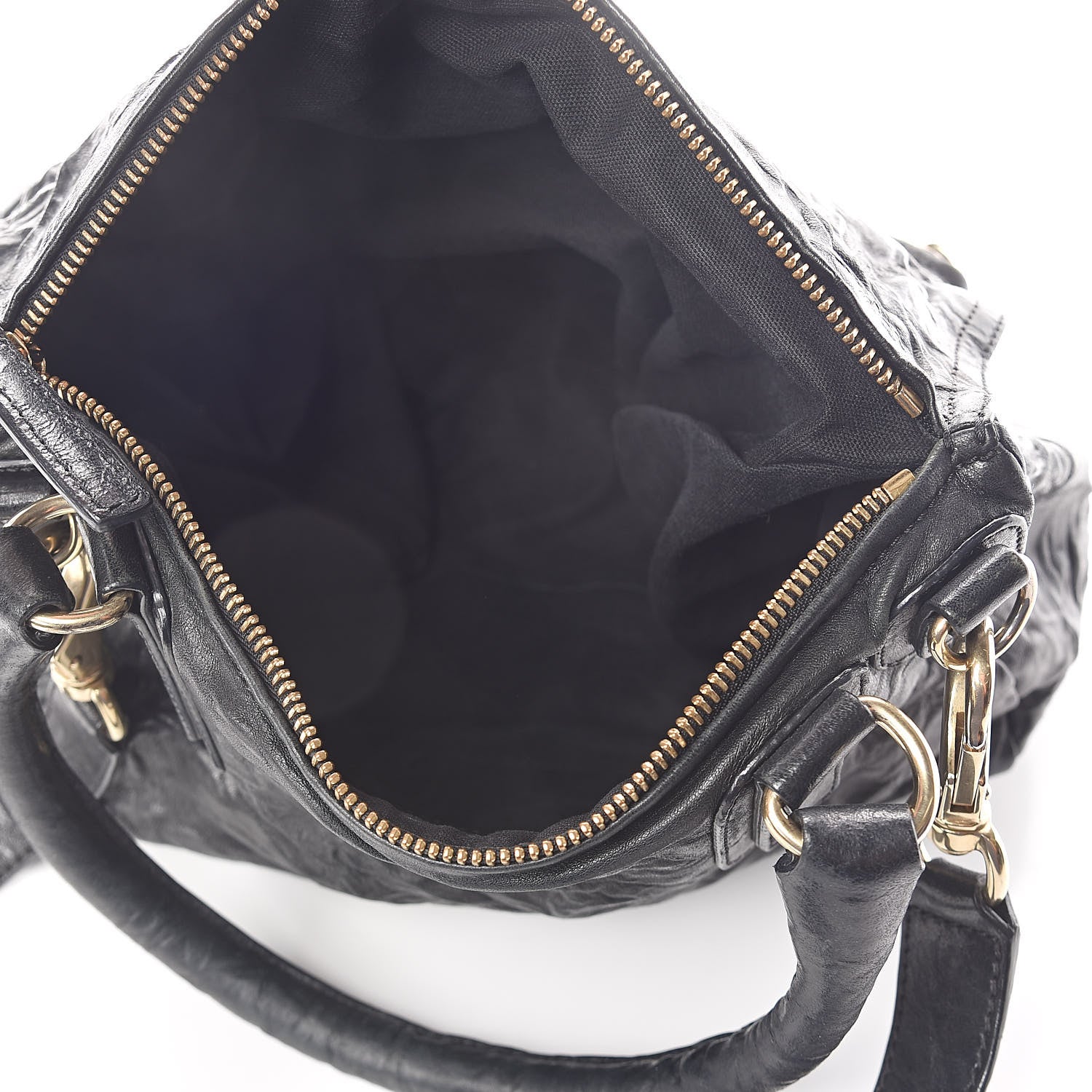 Givenchy Tumbled Sheepskin Medium Pandora Black 5 of 9