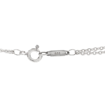 Tiffany Sterling Silver Figure 8 Pendant Necklace 6 of 7