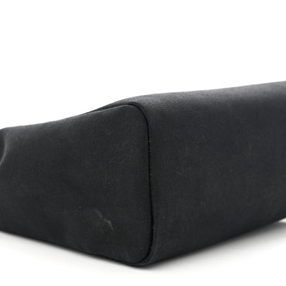Hermes Toile Vache Calfskin Herbag 30 PM Black Natural 8 of 12